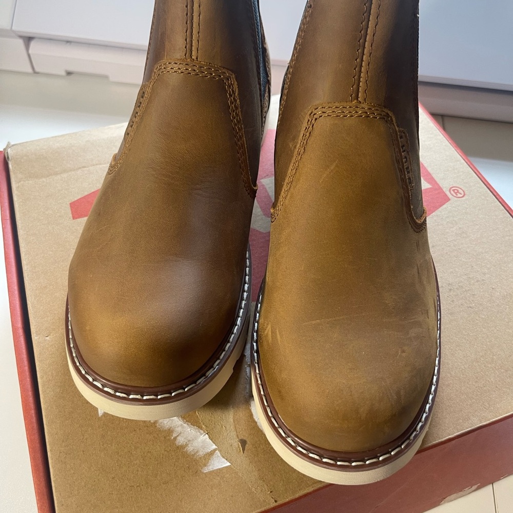 Men's Brown Leather Boots